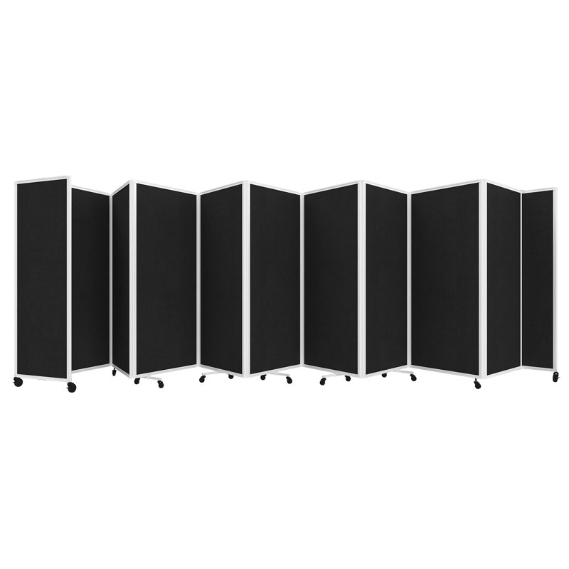 Versare 300'' W x 72'' H 9 Panel Folding Room Divider Wayfair